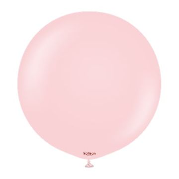 Macaron Pink lateks baloni, ružičasti, 45 cm, 25 kom.