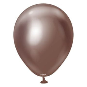 Mirror čokoladni lateks baloni, 30 cm, 50 kom.