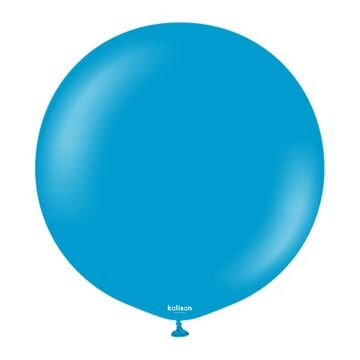 Karipsko plavi lateks baloni, plavi, 45 cm, 25 kom.
