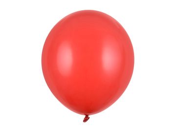 PartyDeco Snažni lateks baloni, crveni, pastelno crveni mak, 43 cm, 25 kom.