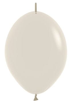 em Pastel Dusk Cream baloni s konektorom 30 cm, 50 kom.