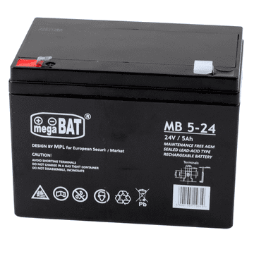 AGM gel baterija za vozila 24V5AH baterija
