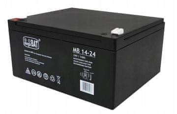 AGM Gel baterija 24V14Ah za automobile s baterijom