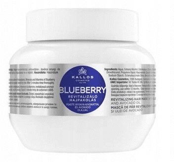 Kallos maska za revitalizirajuću kosu s mirisom borovnice 275 ml