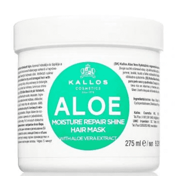 Kallos Aloe Moisture Repair maska za sjaj kose 275 ml