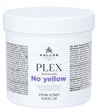 Kallos Plex Bond Builder maska bez žute boje 275 ml
