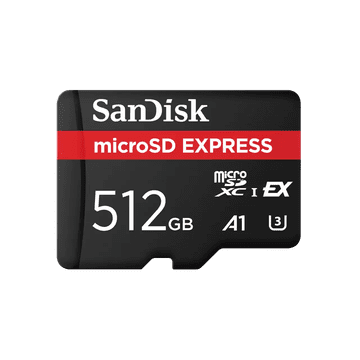 SanDisk microSD Express microSDXC UHS-I U3 A1 memorijska kartica 512 GB (SDSQXFN-512G-GN4NN)