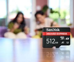 SANDISK microSD Express microSDXC UHS-I U3 A1 memorijska kartica 512 GB (SDSQXFN-512G-GN4NN)