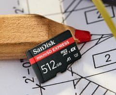 SANDISK microSD Express microSDXC UHS-I U3 A1 memorijska kartica 512 GB (SDSQXFN-512G-GN4NN)