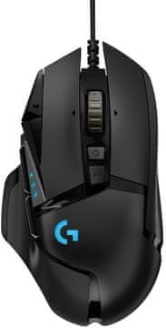 Logitech G502 Gaming Hero USB RGB miš crni (910-005471)