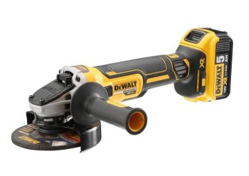 DEWALT KUTNA BRUSILICA 125 mm 18V DCG405P2 2x5.0Ah BL