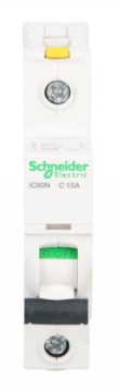 Schneider Automatski osigurač 1P C 10A 6kA AC iC60N-C10 Acti9 A9F04110
