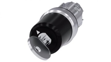 Siemens Pogonski prekidač s 2 položaja i ključem, samopovratni, IP67 3SU1050-5BC01-0AA0