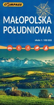 Compass Južna Malopoljska 1:100.000. Cestovna i turistička karta. Izdanje 2024. Kompas