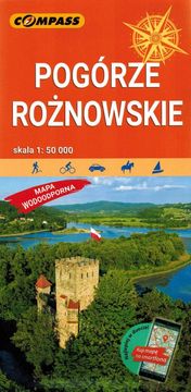 Compass Podgorje Rożnów 1:50.000. Laminirana turistička karta. Kompas.
