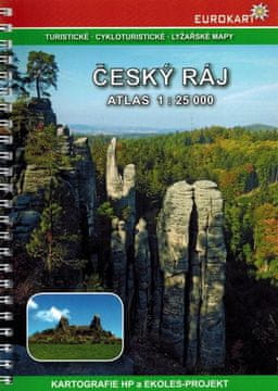 Češki raj / Český raj 1: 25.000. Turistički atlas. HP kartografija