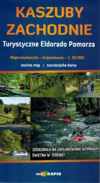 Zapadna Kašubija - Pomeranski turistički Eldorado. Turistička karta. Izdanje za 2025.