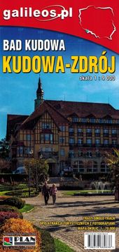 Kudowa-Zdrój. Turistička karta / grada. Izdanje 2025. Galilej