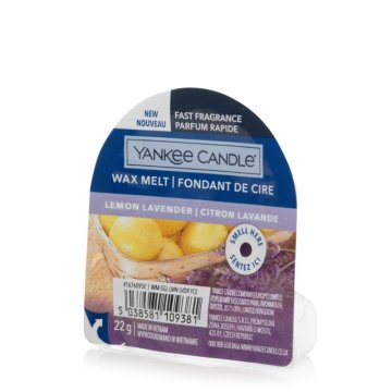 Yankee Candle Yankee svijeća s mirisom limuna i lavande - novi mirisni vosak