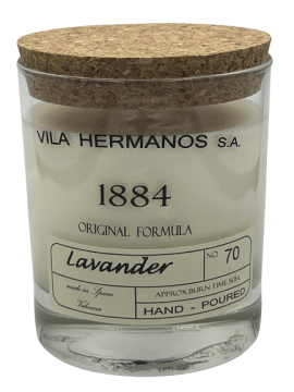 Lavanda - - mirisna svijeća 190 g s kutijicom - serija 1884
