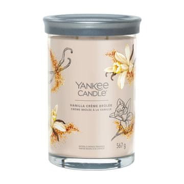Yankee Candle Vanilla Creme Brulee - Signature - staklena svijeća s dva fitilja