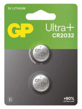 GP Baterije CR2032-2PP