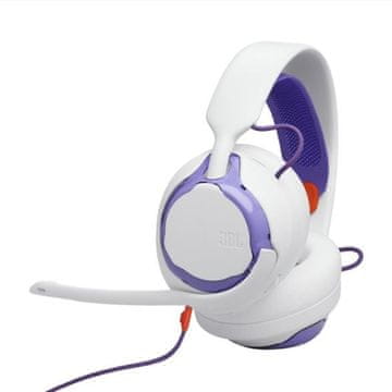 JBL Quantum 250 žičane slušalice bijele i ljubičaste boje