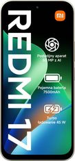 Xiaomi Redmi 17 4G (LTE) pametni telefon 4GB/128GB zeleni