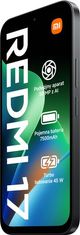 Xiaomi Redmi 17 4G (LTE) pametni telefon 4GB/256GB crni