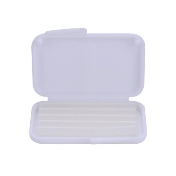 Set od 5 ortodontskih voštanih štapića, , za aparatić za zube, prozirni, netoksični, 15 g, bez okusa