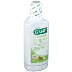 GUM Vodica za ispiranje usta, žvakaća a, Activital, antioksidativni učinak s koenzimom Q10, 300 ml