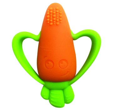 Igračka za glodanje za bebe, , Baby Carrott, edukativna, narančasta