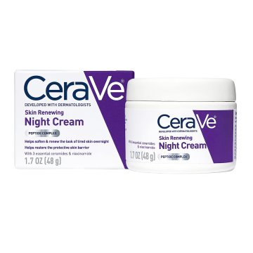 CeraVe Krema za lice, , noćna krema, hidratizira suhu i umornu kožu, 48 g