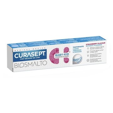 CURASEPT Pasta za zube za djecu, , Biosmalto, dob 6 mjeseci - 6 godina, 50 ml