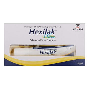 MENARINI Gel za tretiranje ožiljaka, , Hexilak Ultra, smanjenje izgleda ožiljaka, zaglađivanje i hidratacija kože, 15 g