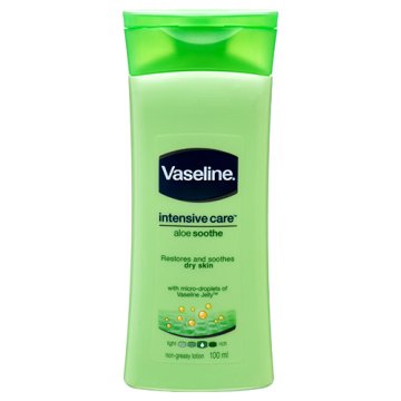 Vaseline Losion za tijelo, vazelin, Aloe Soothe, umiruje osjetljivu kožu s aloe verom, 100 ml