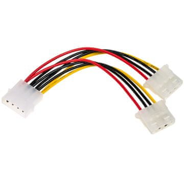 Akyga Molex kabel - 2x Molex AK-CA-15 kabel za napajanje pogona 15 cm
