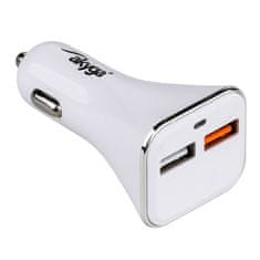 Akyga AK-CH-08 Auto punjač 2x USB 3A QC za upaljač 12-24V