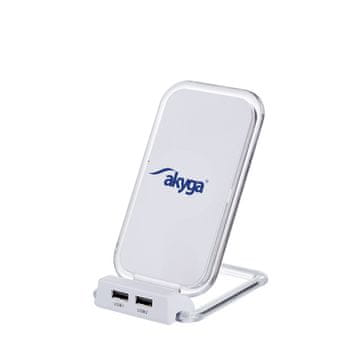Akyga AK-QI-03 bežični induktivni punjač 7,5 W BRZO PUNJENJE QI