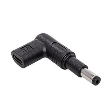 Akyga USB-C / 4,8x1,7 mm adapter za prijenosno računalo AK-ND-C13 Adapter za napajanje 100 W