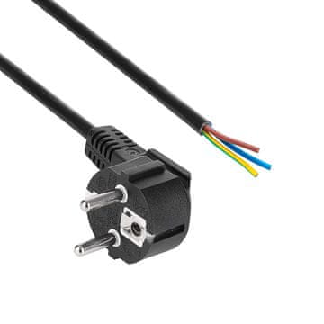 Akyga Kabel za napajanje CEE 7/7 AK-OT-01S CU 3x1.5mm² 1.5m