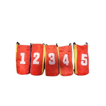 Master Set vreća za skakanje 50 x 70 cm za djecu 5 kom - brojevi