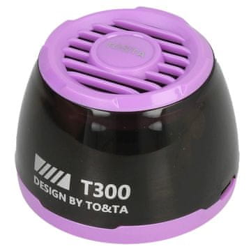 [PACZA] Bežični Bluetooth zvučnik MP3 microSD LED magnetski ljubičasti N65F