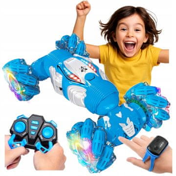 [PACZB][5] AUTOMOBIL NA DALJINSKO UPRAVLJANJE TWISTER AKROBACIJA LED U912