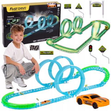 [PACZA][5] Velike svjetleće petlje za trkaće automobile + sportski automobil U826