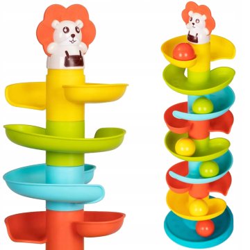 [PACZB][1] Toranj s kuglama, piramida, tobogan 60 cm Z648