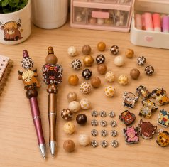 [PACZA] Kreativna olovka 12 olovaka s perlicama set od 68 dijelova Z3481