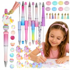 [PACZA] Kreativna olovka 8 olovaka s perlicama set od 56 dijelova Z3482