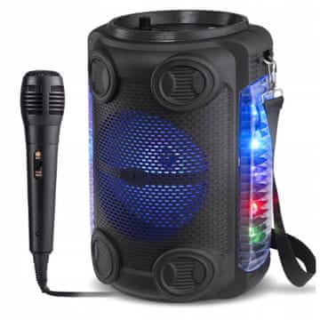 [PACZC] Bežični prijenosni Bluetooth karaoke zvučnik s mikrofonom N51