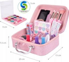 [PACZA][1] Set za slikanje šminke za djecu Kofer sirene + naljepnica X409L